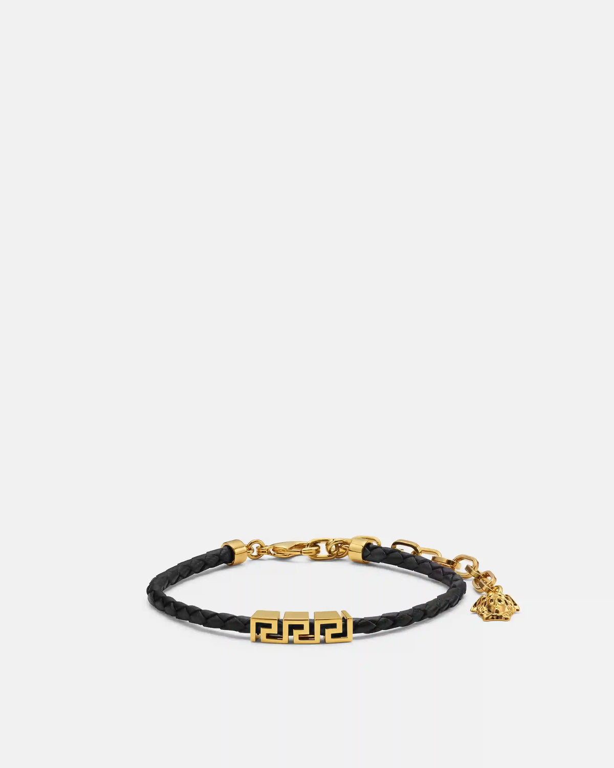 Greca Leather Bracelet