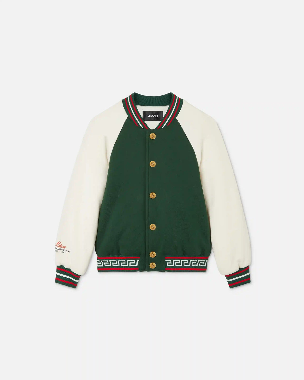Kids Printed Cotton-Jersey Bomber
