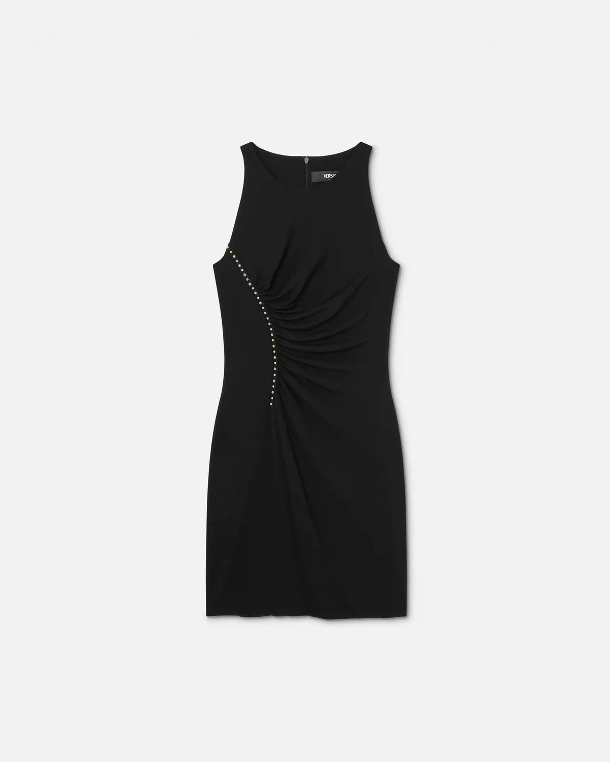 Stretch CrÃªpe Jersey Mini Dress