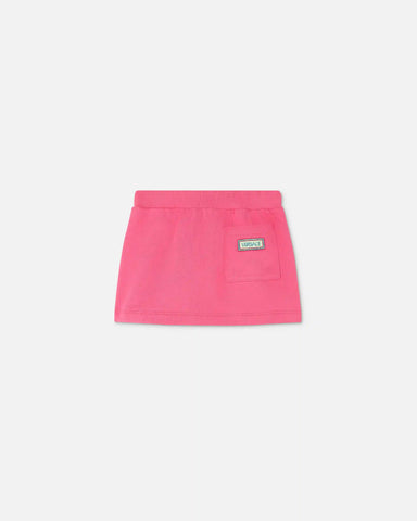 Kids Embroidered Cotton-Jersey Skirt
