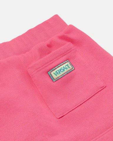 Kids Embroidered Cotton-Jersey Skirt