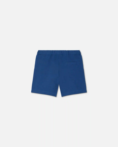 Kids Embroidered Cotton Shorts