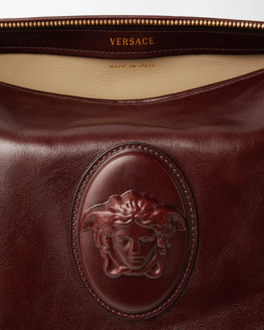 Roomy Leather Boston Bag