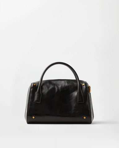 Roomy Leather Boston Bag