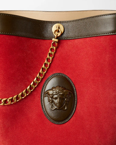 Pivot Small Suede Bucket Bag