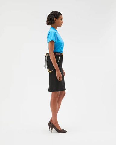 Wool Pencil Skirt