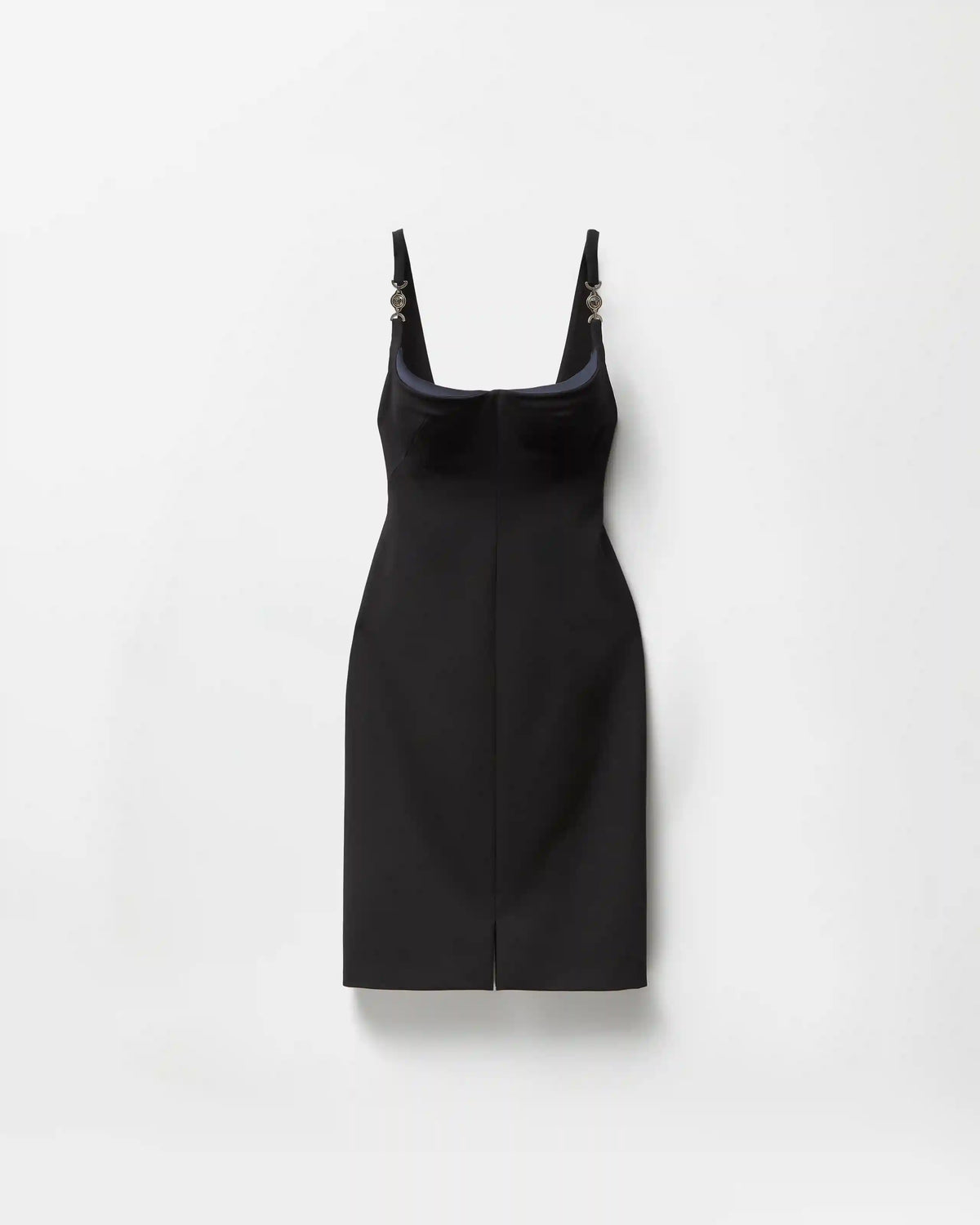Compact Viscose-Jersey Midi Dress