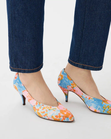 Tina Printed Duchesse Pumps 65 mm