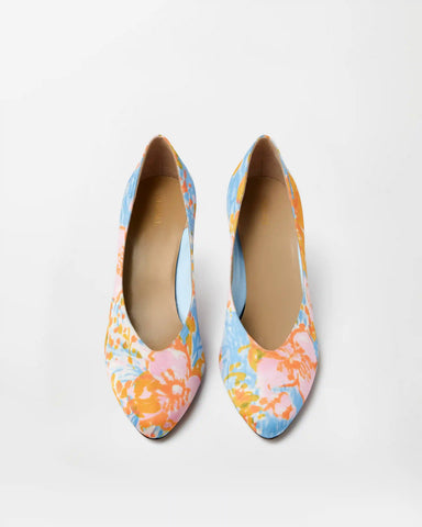 Tina Printed Duchesse Pumps 65 mm