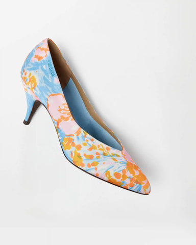 Tina Printed Duchesse Pumps 65 mm