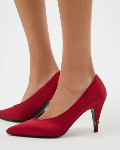 Gianni Satin Pumps 90 mm