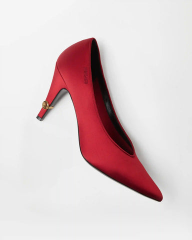 Gianni Satin Pumps 90 mm