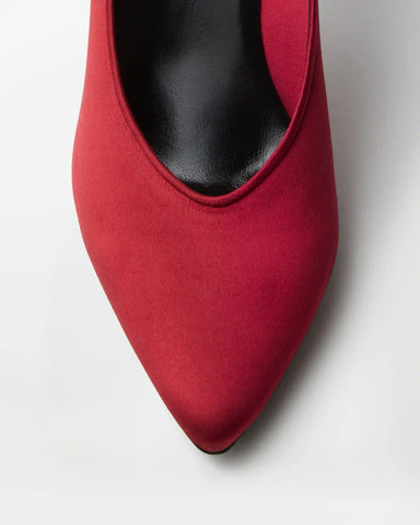 Gianni Satin Pumps 90 mm