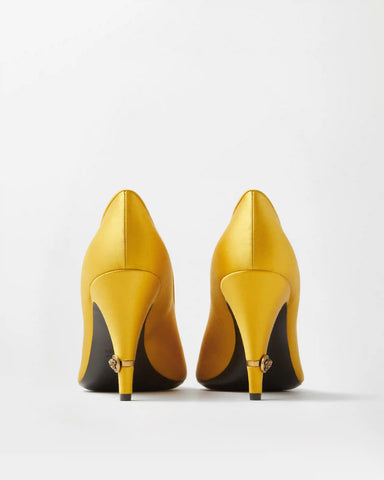 Gianni Satin Pumps 90 mm