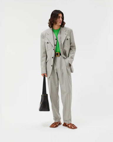 Wool Boxy Blazer
