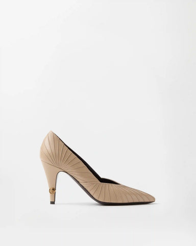 Gianni Leather Pumps 90 mm