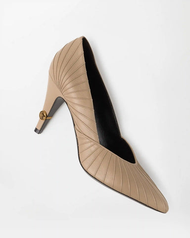 Gianni Leather Pumps 90 mm