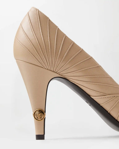Gianni Leather Pumps 90 mm