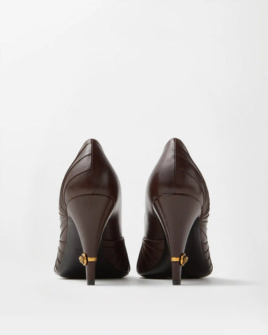 Gianni Leather Pumps 90 mm