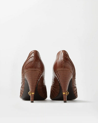 Gianni Leather Pumps 90 mm