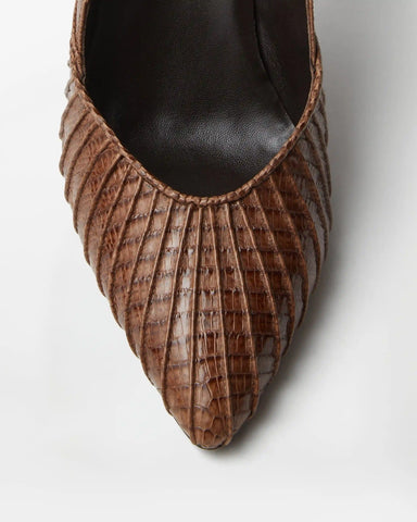 Gianni Leather Pumps 90 mm