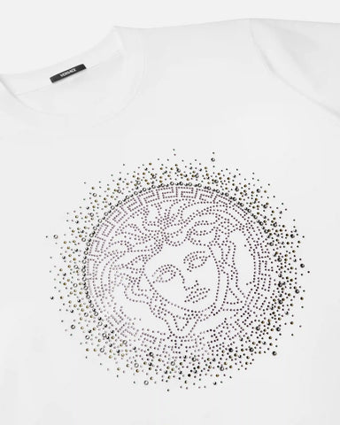 Embellished Cotton-Jersey T-Shirt