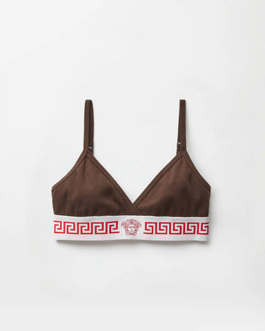 Ribbed Cotton-Jersey Bralette