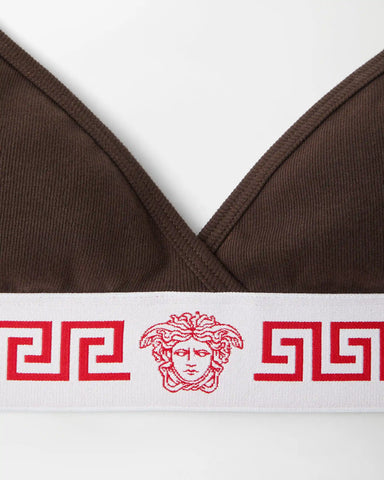 Ribbed Cotton-Jersey Bralette
