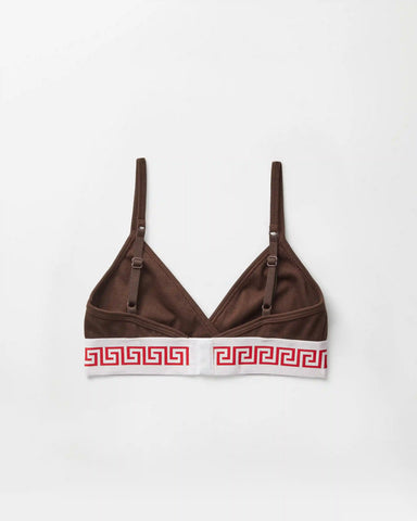 Ribbed Cotton-Jersey Bralette