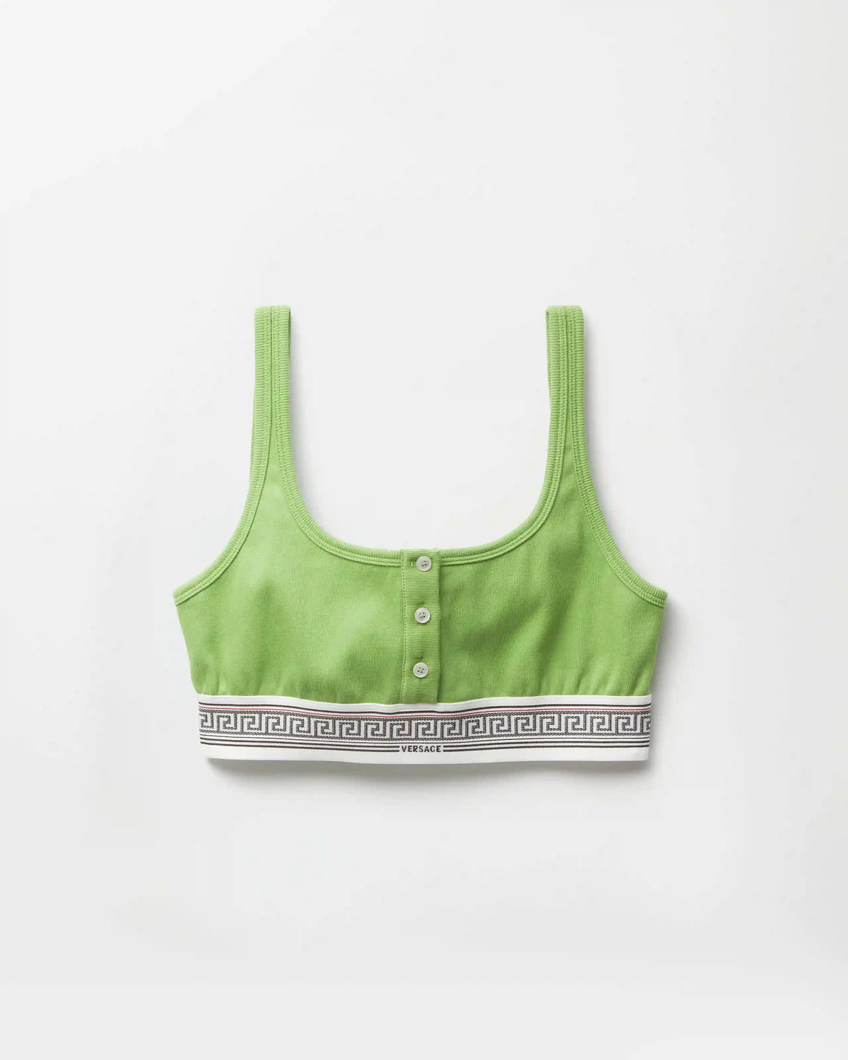 Ribbed Cotton-Jersey Bralette
