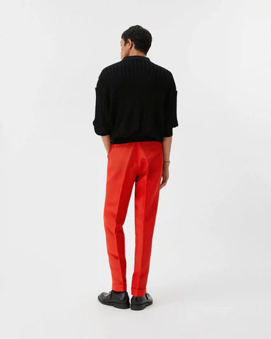 Wool-Linen Formal Pants