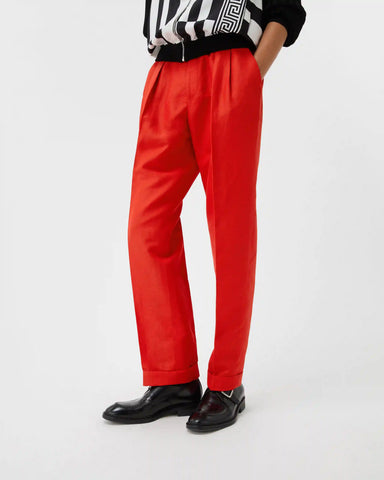 Wool-Linen Formal Pants