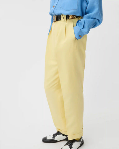 Wool-Linen Formal Pants