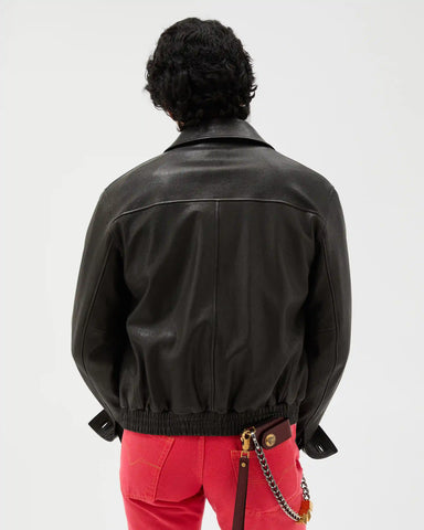 Leather Blouson