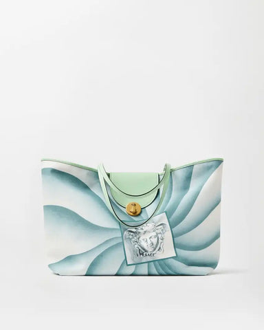 Vivian Printed Large Canvas Tote