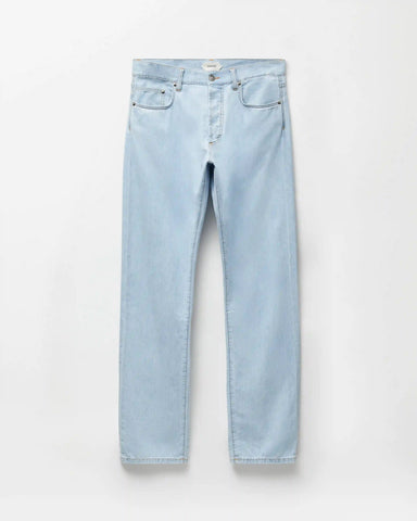 Straight Chambray Jeans