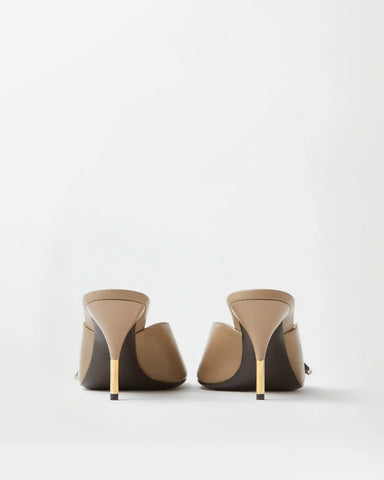 Nyx Leather Mules 80 mm