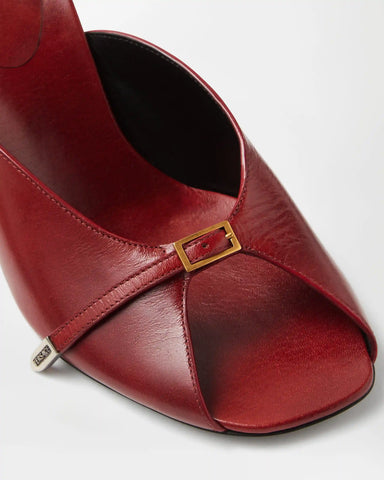 Nyx Leather Mules 80 mm
