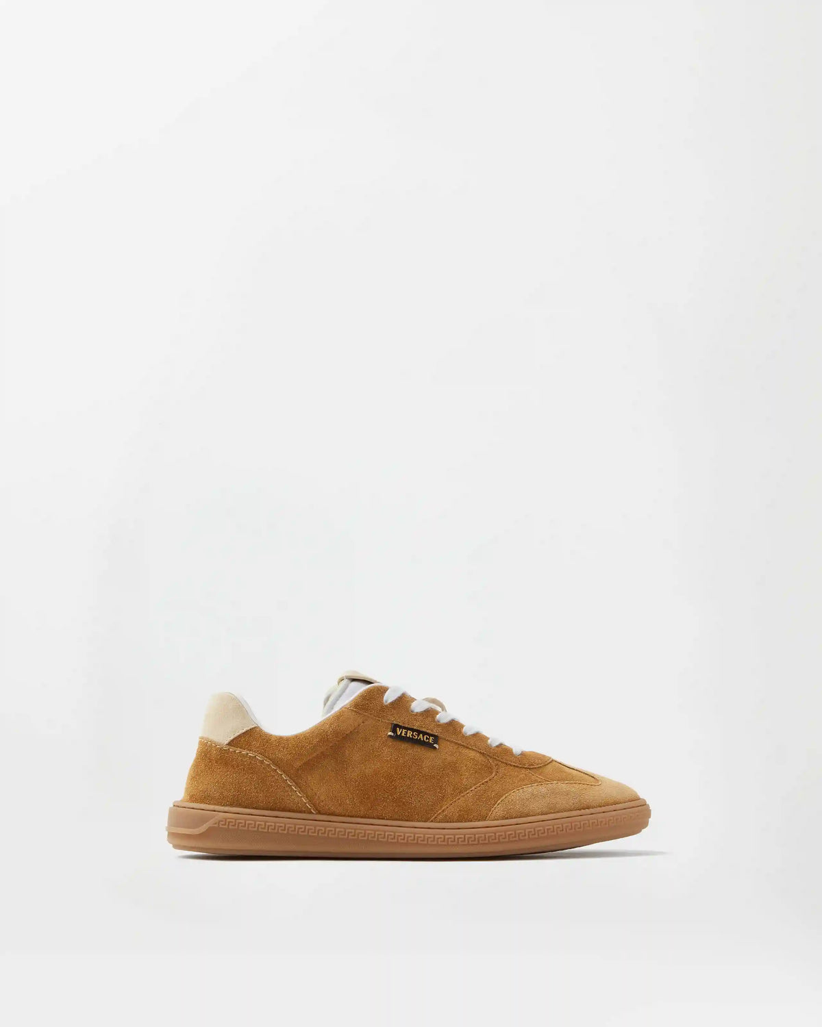 Greca Court Suede Sneakers