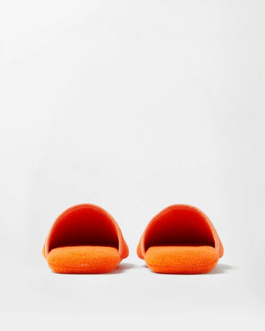 Cotton-Terry Jacquard Slippers