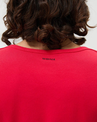 Embroidered Ribbed Cotton-Jersey T-Shirt