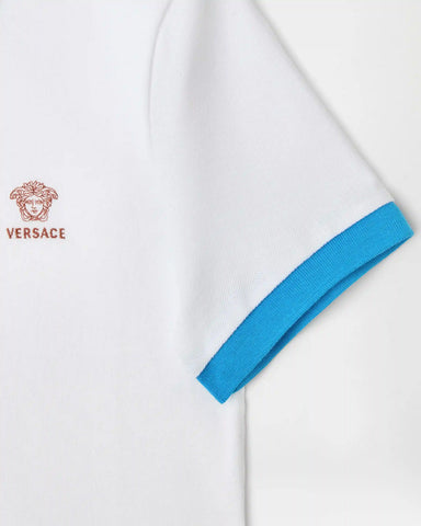 Embroidered Cotton PiquÃ© Polo