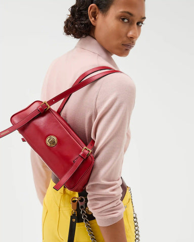 EmblÃ¨me Nappa Bowling Bag