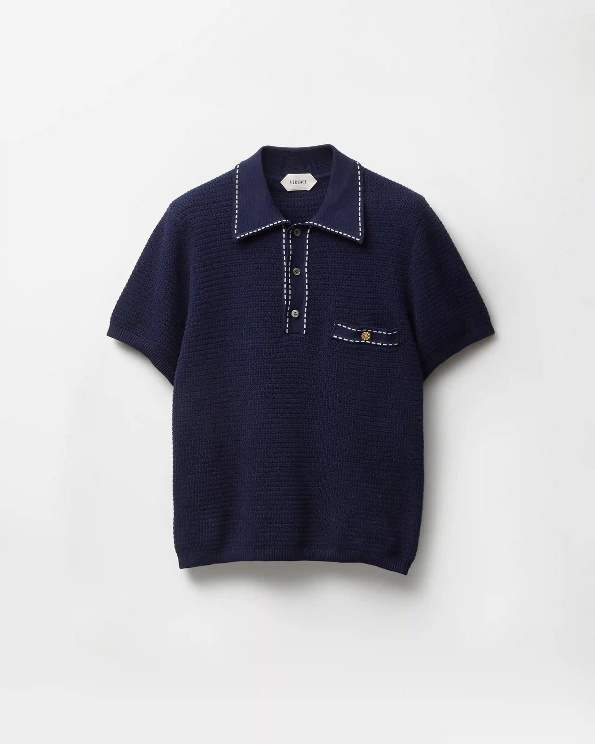 Cotton Knit Polo