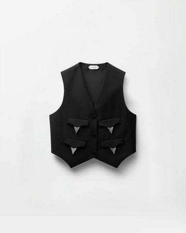 Wool-Mohair Vest