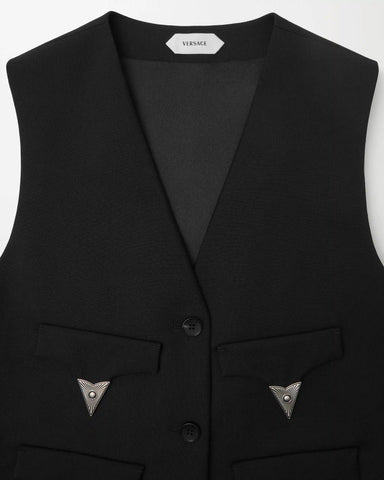 Wool-Mohair Vest