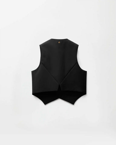 Wool-Mohair Vest