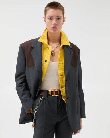 Wool-Mohair Blazer