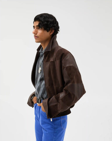 Leather Blouson