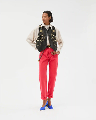 Striped Silk Twill Shirt